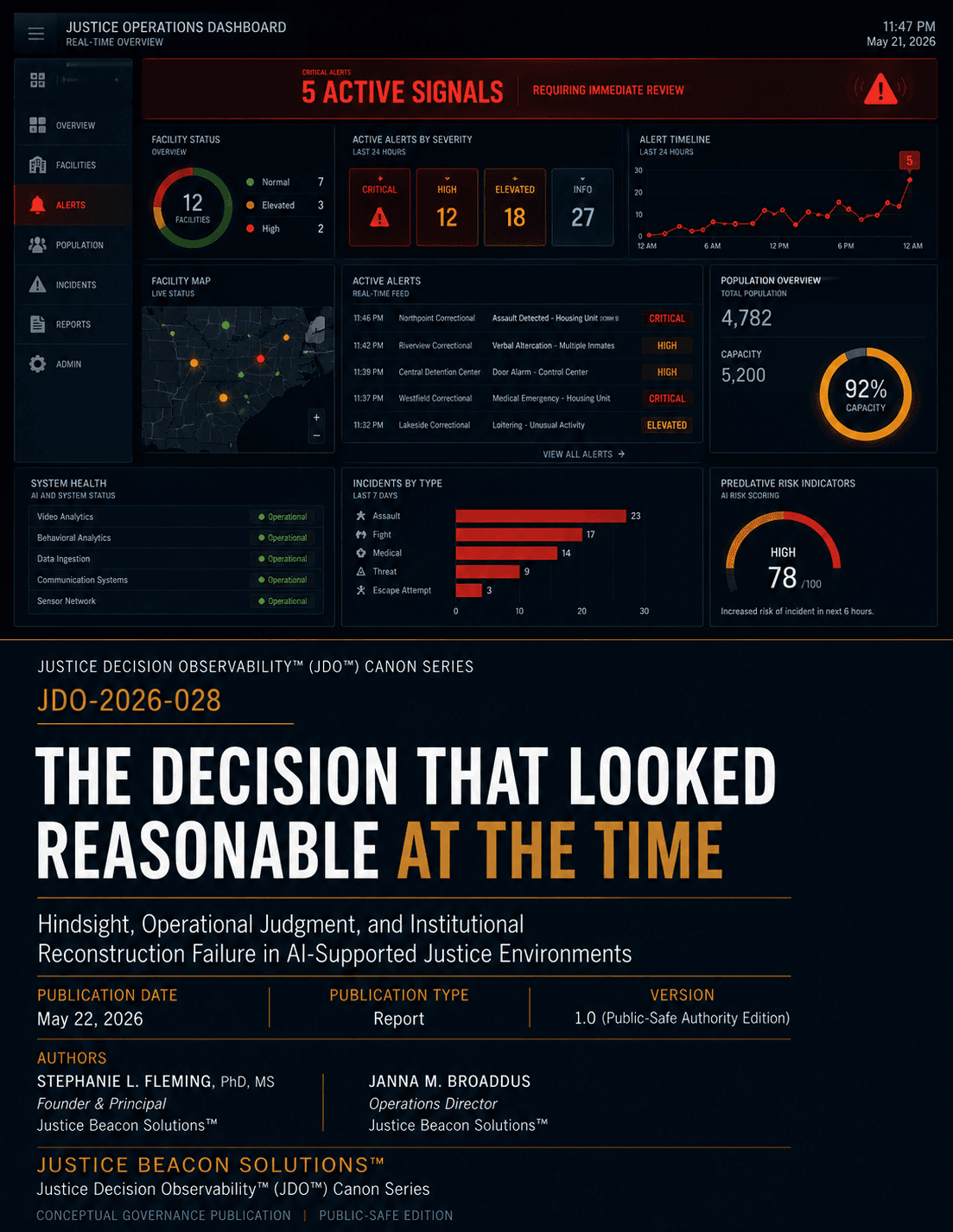 The Decision That Looked Reasonable at the Time -- JDO-2026-028 publication cover
